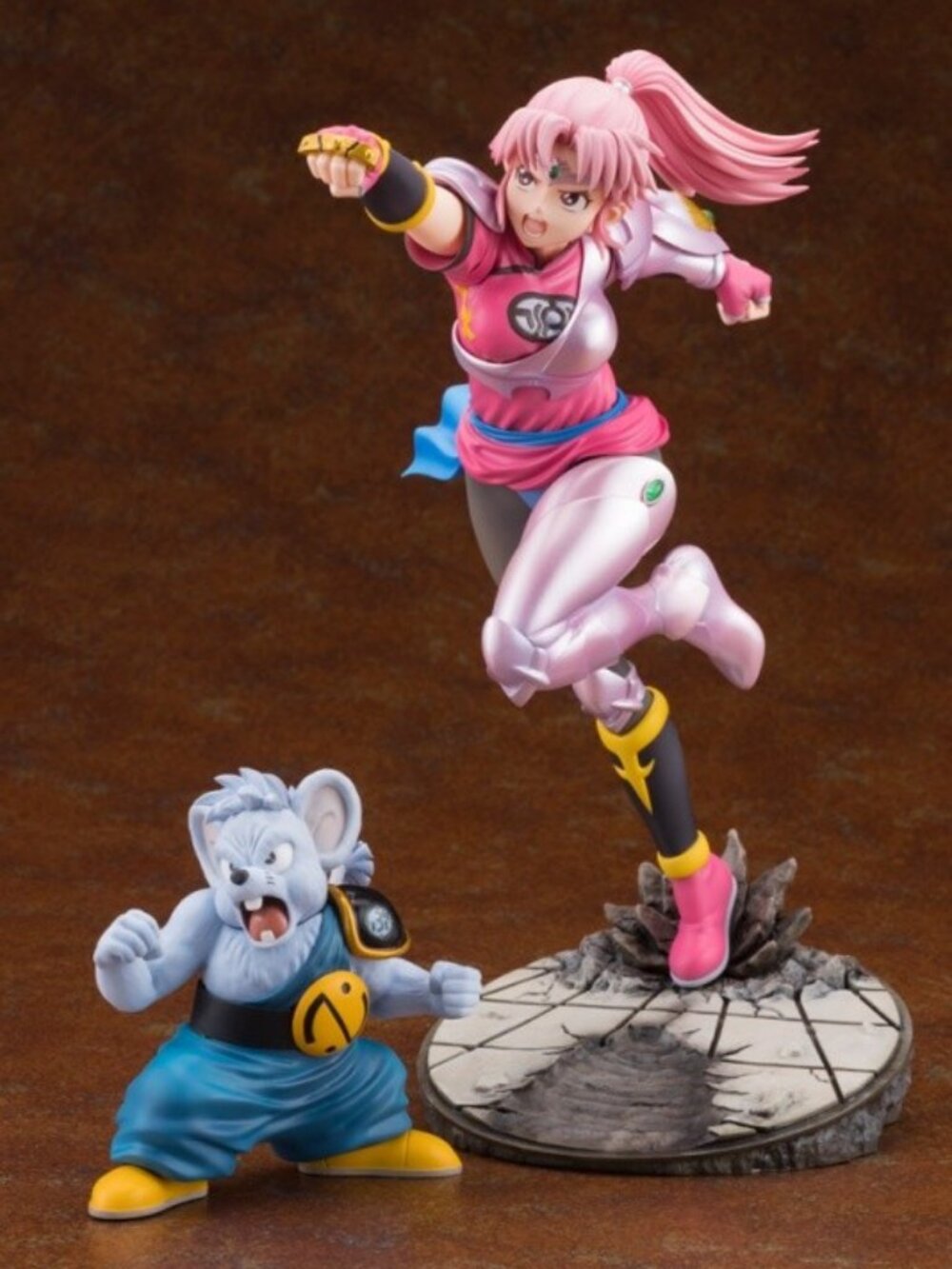 Dragon Quest The Adventure Of Dai Kotobukiya ARTFX J Deluxe Ed Maam & Chiu Fig